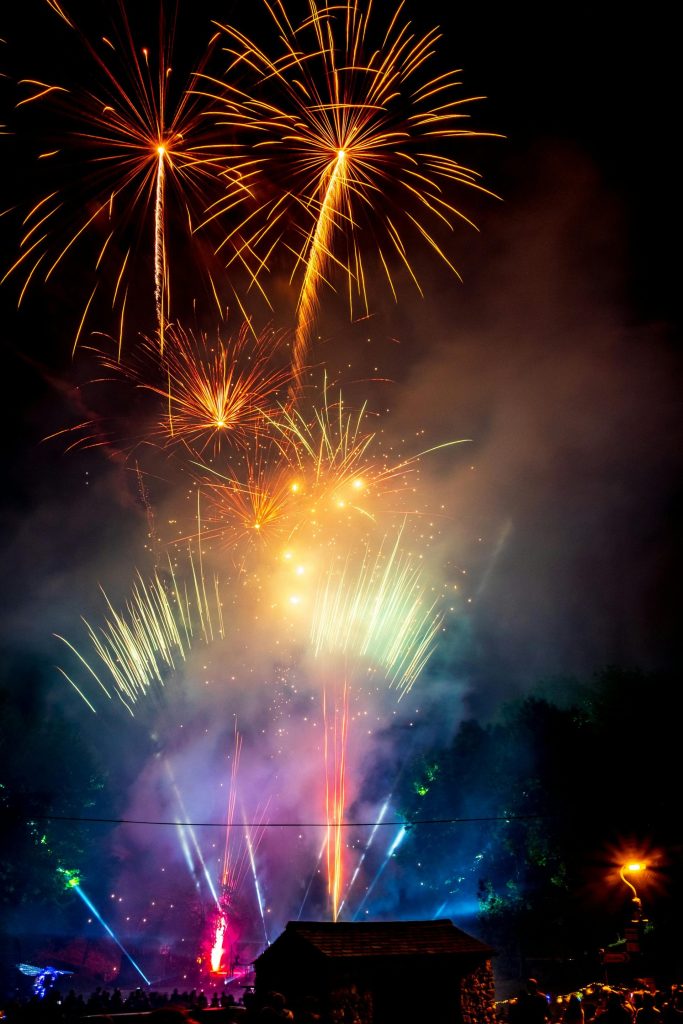 Fireworks During Night Time
